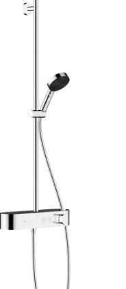Hansgrohe Pulsify ShowerPipe 260 1jet douchethermostaatset - chroom 24220000