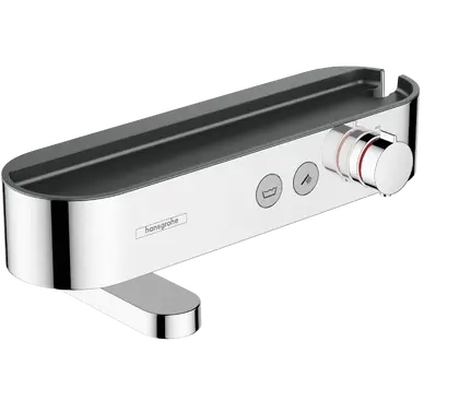 Hansgrohe Pulsify ShowerTablet Select badthermostaat 400 opbouw/zwenkbare uitloop - chroom 24340000