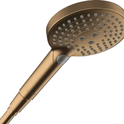 Hansgrohe 26014140 Hansgrohe Raindance Select S 120 3jet handdouche 120 mm Powderrain - Brushed Bronze