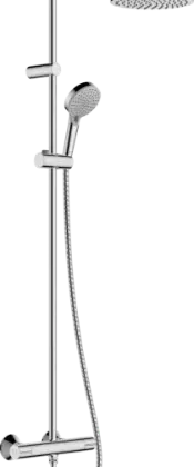 Hansgrohe Vernis Blend Showerpipe 200 1jet Ecosmart douchethermostaatset - chroom 26089000