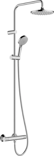 Hansgrohe Vernis Blend Showerpipe 200 1jet Ecosmart douchethermostaatset - chroom 26089000