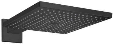 Hansgrohe 26238670 Hansgrohe Raindance E 1jet hoofddouche 300 mm - zwart mat - met douchearm - wandmodel
