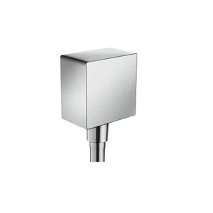 Hansgrohe FixFit Square muuraansluitbocht 1/2 - chroom 26455000
