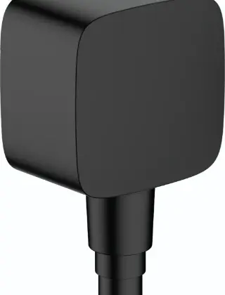 Hansgrohe 26457670 HANSGROHE Fixfit E met kunststof aansluiting zwart matt