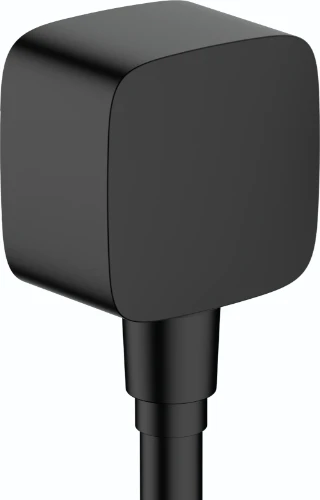 Hansgrohe 26457670 HANSGROHE Fixfit E met kunststof aansluiting zwart matt