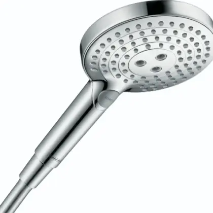 Hansgrohe 26515000 Hansgrohe Raindance Select S handdouche 120 3jet PowderRain EcoSmart 9 l/ min. - chroom