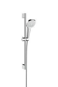 Hansgrohe Croma Select E 110 Multi ecoSmart doucheset 650 mm - wit/chroom - handdouche Croma select E Multi - doucheflexibel 1/2 x 1600 mm 26581400