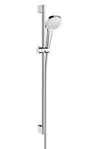Hansgrohe Croma Select E 110 Multi ecoSmart doucheset 900 mm - wit/chroom - handdouche Croma select E Multi - doucheflexibel 1/2 x 1600 mm 26591400