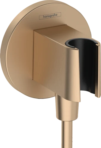 Hansgrohe 26888140 Hansgrohe Fixfit Porter S met douchehouder - Brushed Bronze