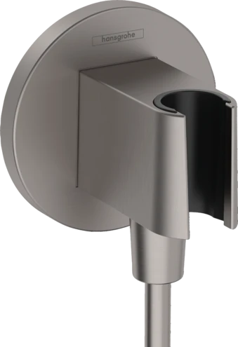 Hansgrohe 26888340 Hansgrohe Fixfit Porter S met douchehouder - Brushed Black Chrome