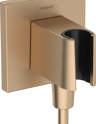 Hansgrohe 26889140 Hansgrohe Fixfit Porter E met douchehouder - Brushed Bronze