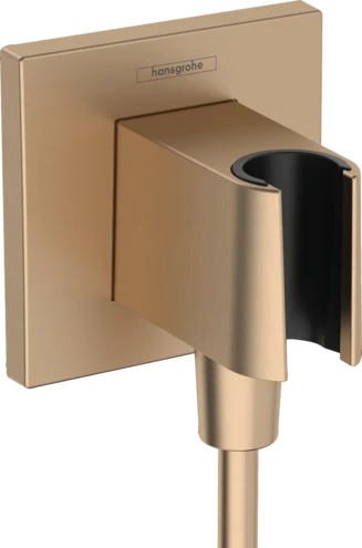 Hansgrohe 26889140 Hansgrohe Fixfit Porter E met douchehouder - Brushed Bronze