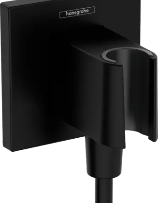 Hansgrohe 26889670 Hansgrohe Fixfit Porter E met douchehouder - Matt Black