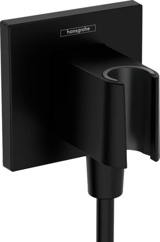 Hansgrohe 26889670 Hansgrohe Fixfit Porter E met douchehouder - Matt Black