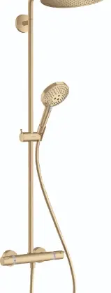 Hansgrohe Croma Select S 280 1jet Showerpipe - Brushed Bronze 26890140