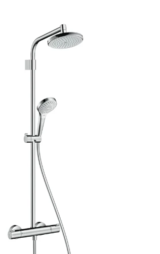 Hansgrohe 27368000 Hansgrohe Croma 220 Vario Showerpipe douchethermostaatset - chroom