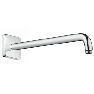 Hansgrohe 27446000 Hansgrohe Universeel douchearm 1/2 x 389 mm - wandmodel - chroom - roset vierkant