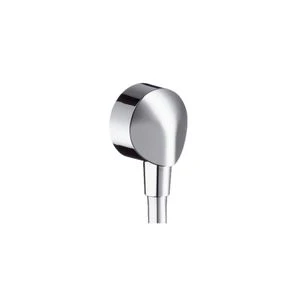 Hansgrohe 27454000 Hansgrohe FixFit muuraansluitbocht met rozet 1/2 - chroom