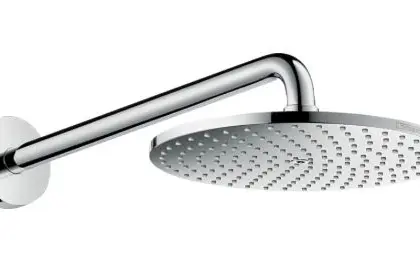Hansgrohe 27607000 Hansgrohe Raindance Select S 240 1jet hoofddouche 240 mm met douchearm Powderrain - chroom