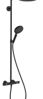 Hansgrohe Raindance Select S240 PowderRain douchesysteem - zwart mat 27633670