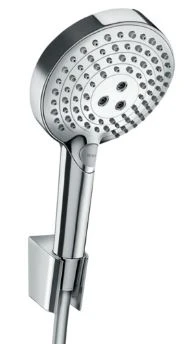 Hansgrohe 27669000 Hansgrohe Raindance Air PowderRain handdoucheset - chroom - porter set - doucheflexibel 1/2 x 1250 mm