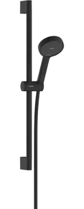 Hansgrohe Activera doucheset 95 mm 2jet EcoSmart met douchestang 650 mm - Matt Black 28044670