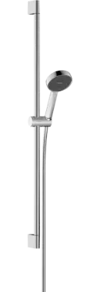 Hansgrohe Activera doucheset 95 mm 2jet EcoSmart met douchestang 900 mm - chroom 28046000