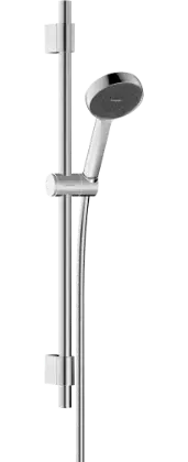 Hansgrohe Activera doucheset 95 mm 2jet EcoSmart met douchestang Varia 720 mm - chroom 28048000