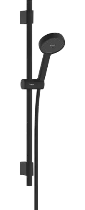 Hansgrohe Activera doucheset 95 mm 2jet EcoSmart met douchestang Varia 720 mm - Matt Black 28048670