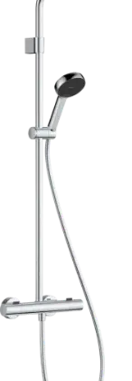 Hansgrohe Activera S Showerpipe 240 mm 1jet EcoSmart met Ecostat Fine thermostaat Varia - chroom 28078000