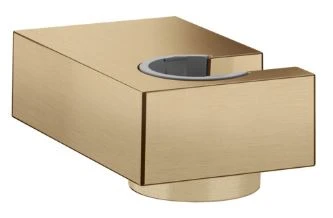Hansgrohe 28387140 Hansgrohe Porter E wandhouder - Brushed Bronze