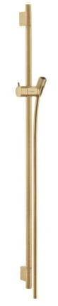 Hansgrohe Unica Douchestang S Puro 900 mm met doucheslang - Brushed Bronze 28631140