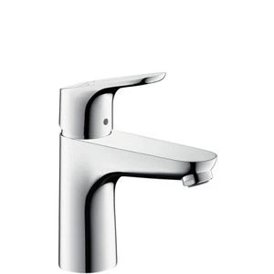 Hansgrohe Focus 100 wastafelmengkraan met automatische lediging - chroom 31607000