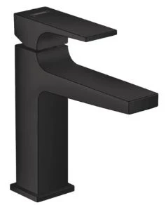 Hansgrohe 32507670 Hansgrohe Metropol 110 wastafelmengkraan met clic-clac - zwart mat