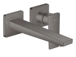 Hansgrohe 32526340 Hansgrohe Metropol inbouwwastafelmengkraan met uitloop 225 mm - Brushed Black Chroom