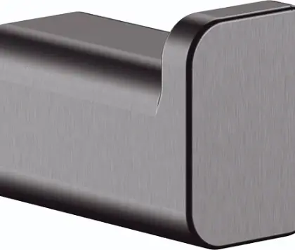 Hansgrohe AddStoris enkel haakje - Brushed Black Chrome 41742340