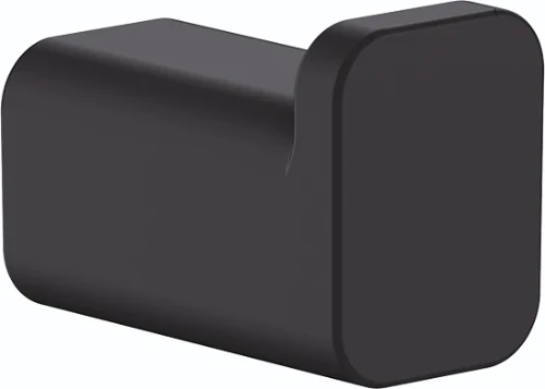 Hansgrohe AddStoris enkel haakje - zwart mat 41742670