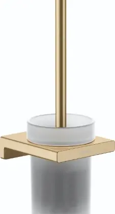 Hansgrohe 41752140 Hansgrohe AddStoris toiletborstelgarnituur - wandmodel - Brushed Bronze