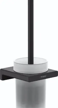Hansgrohe 41752670 Hansgrohe AddStoris toiletborstelgarnituur - wandmodel - zwart mat