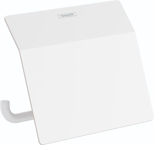 HANSGROHE AddStoris WC-papierhouder met deksel matt wit 41753700