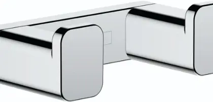 Hansgrohe AddStoris dubbel haaktje - chroom 41755000