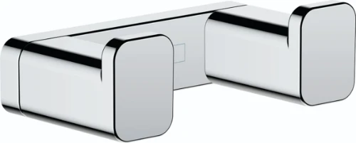 Hansgrohe AddStoris dubbel haaktje - chroom 41755000