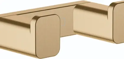 Hansgrohe AddStoris dubbel haaktje - Brushed Bronze 41755140