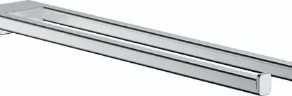 Hansgrohe AddStoris dubbele handdoekenhouder - chroom 41770000