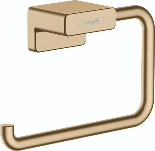 Hansgrohe AddStoris toiletrolhouder zonder deksel - Brushed Bronze 41771140