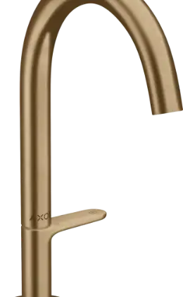 Hansgrohe Axor One wastafelmengkraan Select 170 met Clic-Clac - brushed bronze 48020140