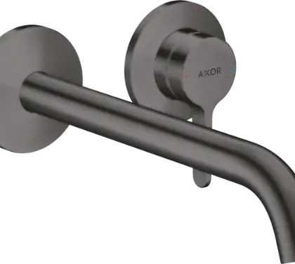 Hansgrohe Axor One eengreeps inbouwwastafelmengkraan uitloop 225 mm - brushed black chrome 48120340