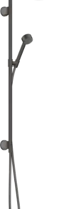 Hansgrohe Axor One Showerpipe 280 1jet met handdouche - brushed black chrome 48790340