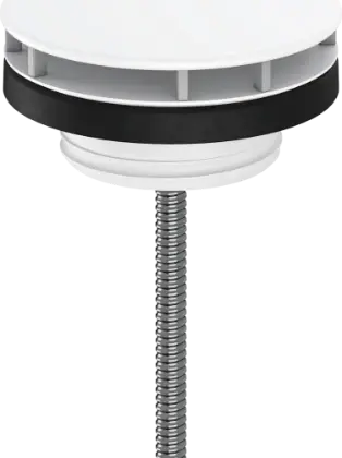 Hansgrohe open afvoerplug - wit mat 50001700