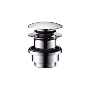 Hansgrohe Push-Open afvoerplug 5/4 x 64 mm - click-clack - chroom 50100000